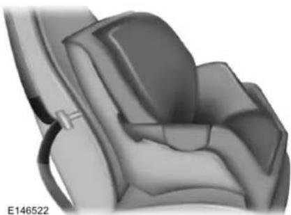 3D rendered illustration of a car seat assembly (no text or symbols visible)