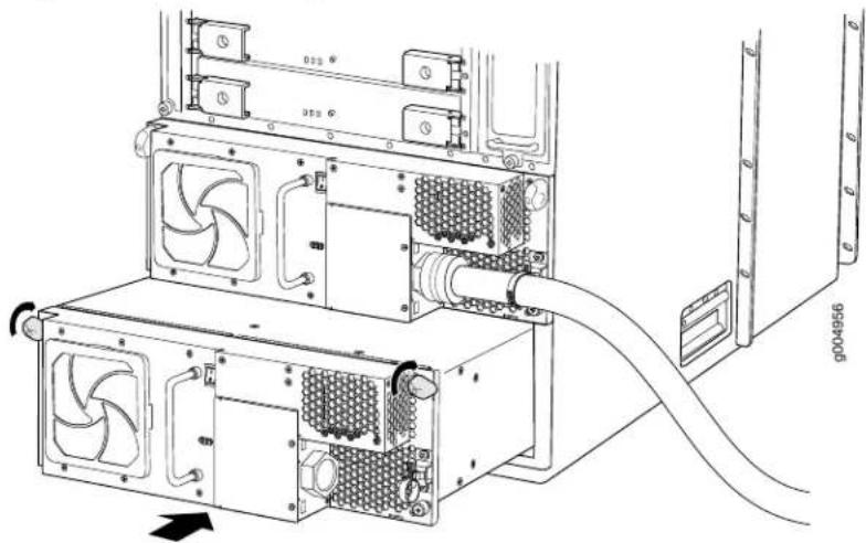 Juniper T1600 - Installing a T1600 Three-Phase Delta AC Power Supply - 4