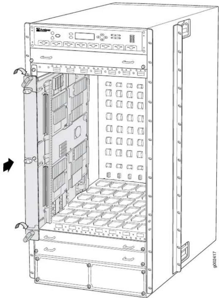 Juniper T1600 - Reinstalling the T1600 FPCs - 2