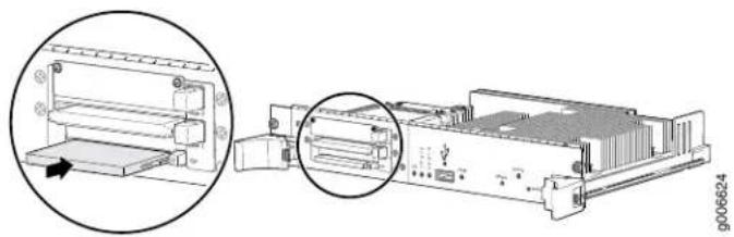 Juniper T1600 - Installing a CompactFlash Card in a T1600 C1800 Routing Engine - 3