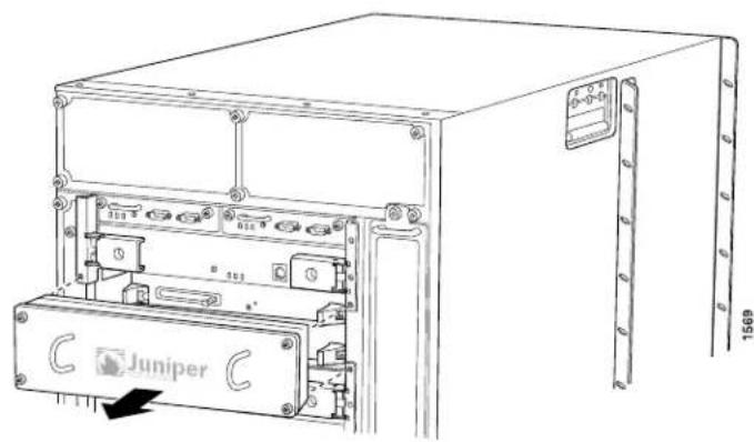 Juniper T1600 - Removing a T1600 Routing Engine - 2