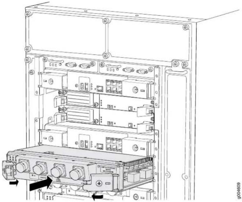 Juniper T1600 - Installing a TXP-T1600 SIB - 3