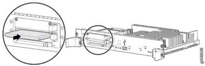 Juniper T1600 - Installing a Solid-State Disk in a T1600 RE-C1800 Routing Engine - 2