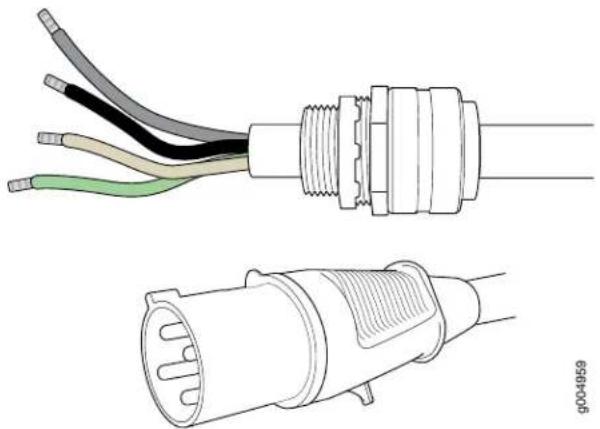 Juniper T1600 - T1600 AC Power Cord Specifications - 1