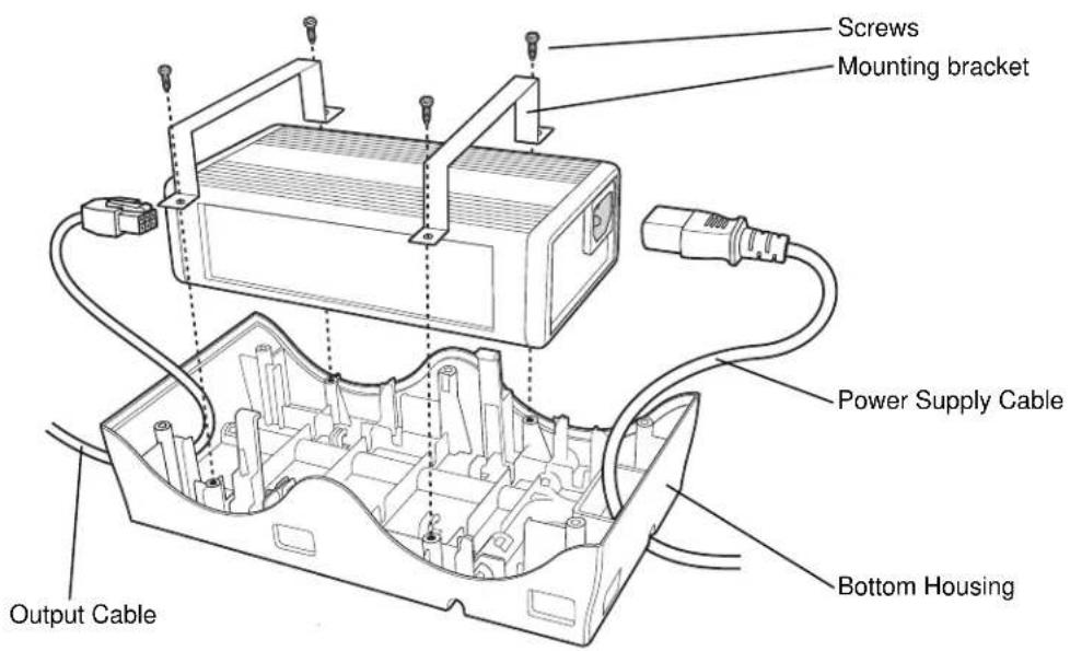ZEBRA MC17A - MountingthePowerSupplyHousing - 3