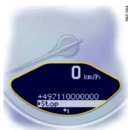 0 km/h +497110000000 Stop