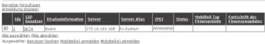AGFEO DECT IP-Basis XS - Bei Betrieb an einem ES-System: - 1