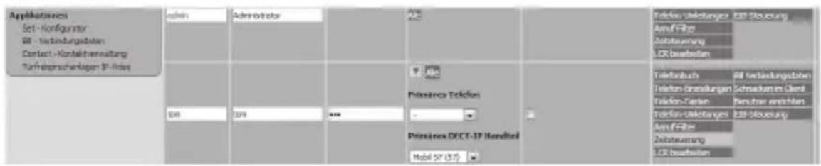 AGFEO DECT IP-Basis XS - Zugriff auf die TK-Suite Kontakte - Einstellungen im TK-Suite - 1