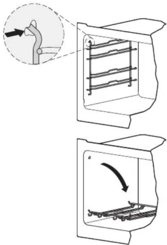 SIBIR Tritherm S 506479 - Auflagegitter herausnehmen und wieder einsetzen - 1
