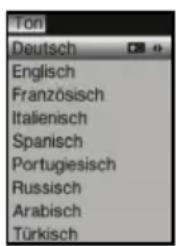 Ton Deutsch Englisch Französisch Italienisch Spanisch Portugiesisch Russisch Arabisch Türkisch