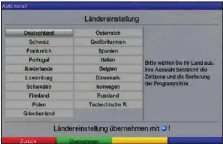 Autoinstaff Ländereinstellung Deutschland Österreich Schweiz Großbritannien Frankreich Spanien Portugal Italien Niederlande Belgien Luxemburg Dänemark Schweden Norwegen Finnland Fussland Polen Tschechische R. Griechenland Bitte wählen Sie Ihr Land aus. Ihre Auswahl bestimmt die Zeitzone und die Sortierung der Programmliste. Ländereinstellung übernehmen mit ⚙!