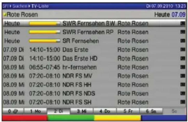 SFI • Suchen • TV-Liste Di 07.09.2010 13:23 Rote Rosen Heute 07.09 Heute SWR Fernsehen BW Rote Rosen Heute SWR Fernsehen RP Rote Rosen Heute SR Fernsehen Rote Rosen 07.09 Di 14:10-15:00 Das Erste Rote Rosen 07.09 Di 14:10-15:00 Das Erste HD Rote Rosen 08.09 Mi 06:55-07:45 hr-fernsehen Rote Rosen 08.09 Mi 07:20-08:10 NDR FS MV Rote Rosen 08.09 Mi 07:20-08:10 NDR FS HH Rote Rosen 08.09 Mi 07:20-08:10 NDR FS NDS Rote Rosen 08.09 Mi 07:20-08:10 NDR FS SH Rote Rosen 0 1 Mo 2 Di 3 Mi 4 Do 5 Fr 6 Sa So