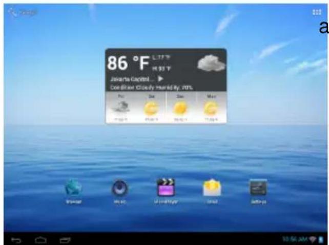 Difrnce DIT8020 - Home Screen - 1
