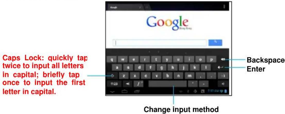 Difrnce DIT8020 - Using the Virtual Keyboard - 1