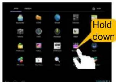 Difrnce DIT8020 - Customizing Home Screen Items - 1