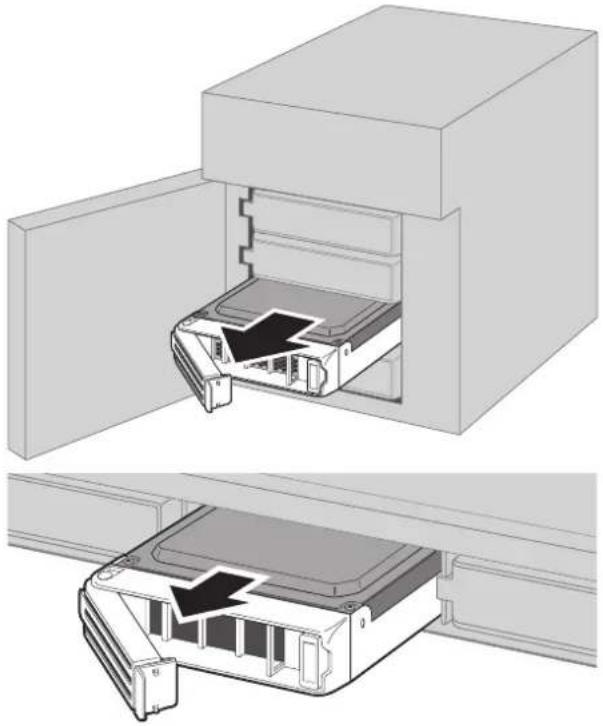 BUFFALO TeraStation 3200D - Drive Replacement (using JBOD or a redundant RAID mode such as RAID 1, 5, or 6 with auto-shutdown disabled) - 3