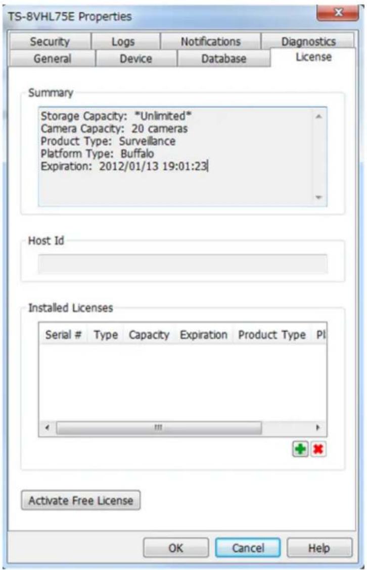 BUFFALO TeraStation 3200D - Enabling the Free License - 2