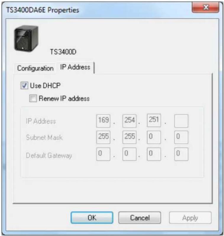 BUFFALO TeraStation 3200D - Changing the IP Address - 1