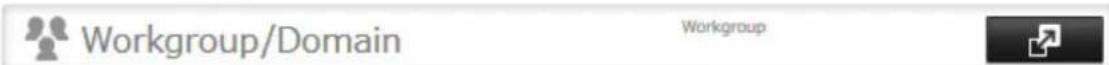 BUFFALO TeraStation 3200D - Click to the right of "Workgroup/Domain". - 1