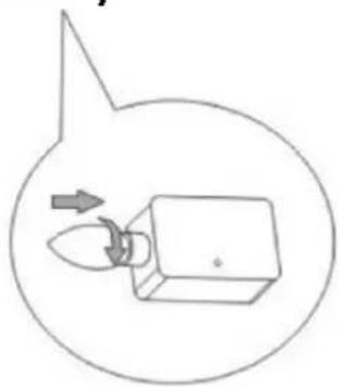 Exquisit UBH-09-6 - Leuchtmitteldaten: 220-240V, max. 1 x 28W, Fassung E14 - 1