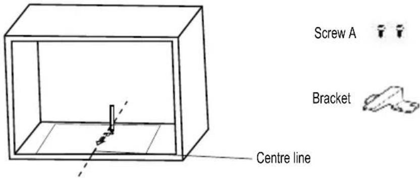Screw A Bracket Centre line