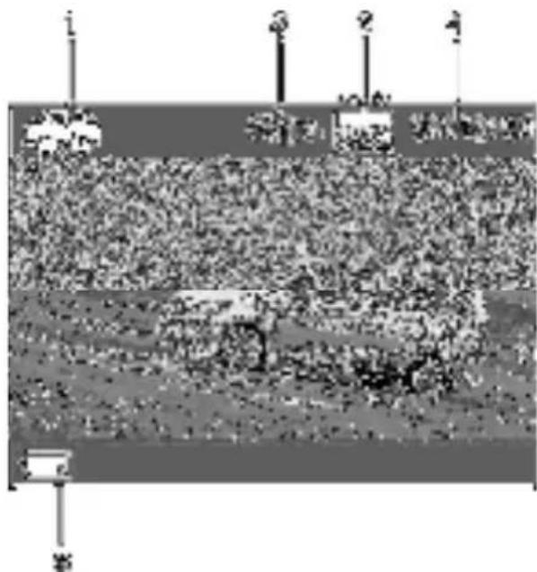 Diagram showing a layered structure with labeled components and directional arrows, likely representing a physical or engineering system.