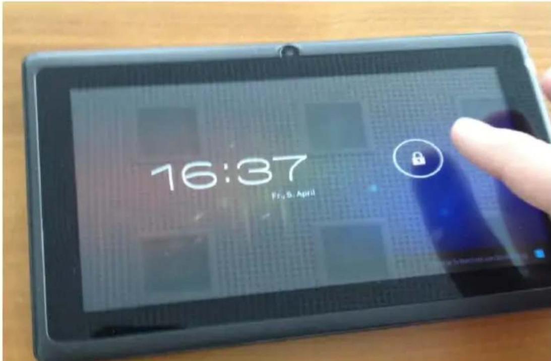 Comag AT 01 - Bedienen des Tablets - 1