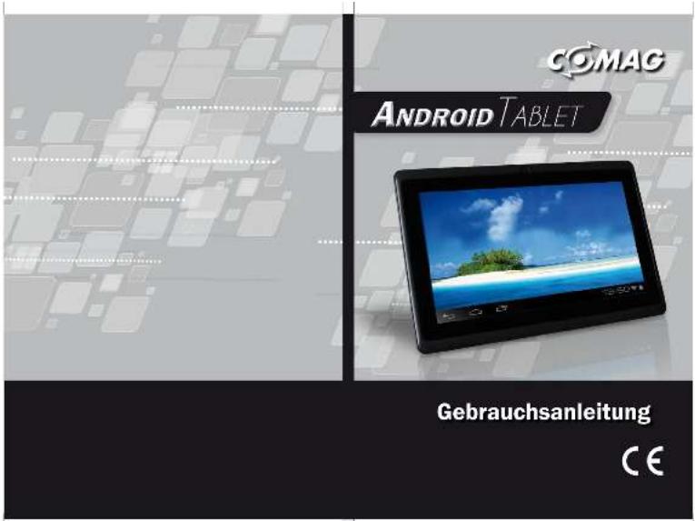 COMAG ANDROID TABLET Gebrauchsanleitung CE
