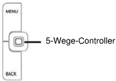MENU BACK 5-Wege-Controller