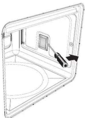 SMEG SCD60MX9 - Ersatz der Lampe für die Innenbeleuchtung - 1