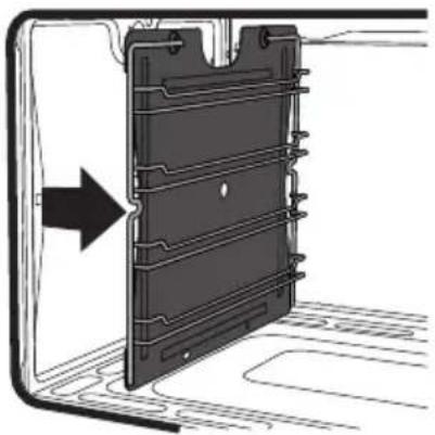 SMEG TR90IP - Ausbau der Halterahmen für Roste/Backbleche - 2