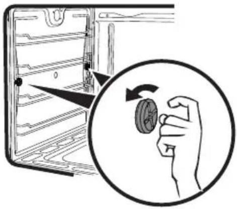 SMEG TR90IP - Ausbau der Halterahmen für Roste/Backbleche - 1