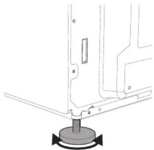 SMEG TR90IP - Aufstellung und Nivellierung des Gerätes - 1