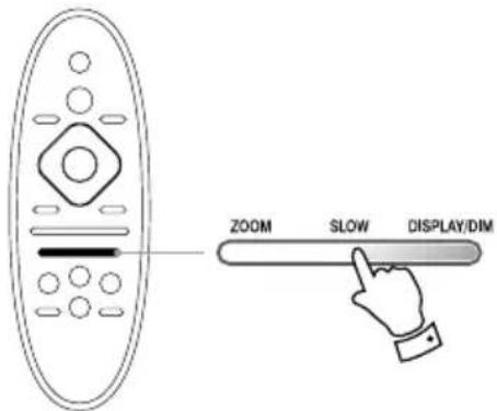 ZOOM SLOW DISPLAY/DIM