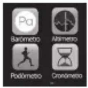 Pa Barometro Almietro Podometro Crondometro