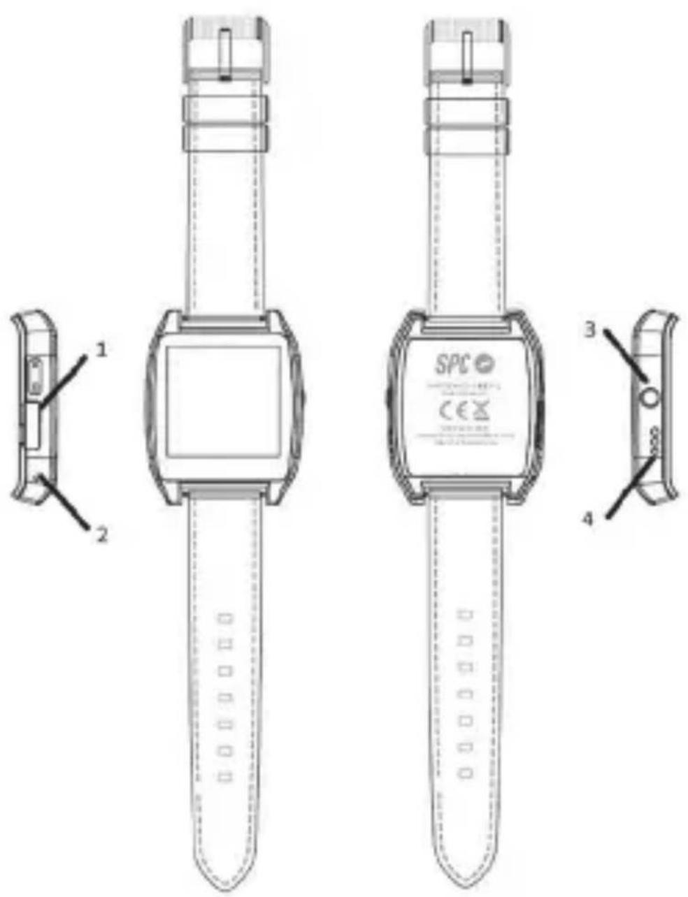 Actividad Enlazar Smartee Watch Enlezado 1 2 Pulsa para sueño 5 0.00Kcal 0.000km 0Pasos 4 Nombre BT Ajustes básicos Ajustes notificaciones 6 3