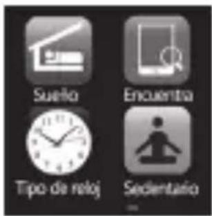 Suello Encuentra Tipo de reloj Sedentario