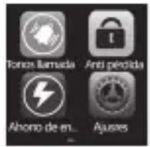 Sonos llamada Anti périda Ahorno de en... Ajustes