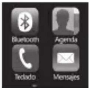 Bluetooth Agenda Teclado Messages