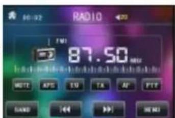 Auna DVA72BT - Radio Operation - 2