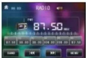 Auna DVA72BT - Radio Operation - 1