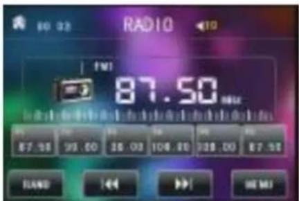 Auna DVA72BT - Radiobedienung - 1
