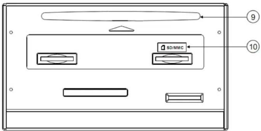 Auna DVA72BT - Hinter dem Bedienelement - 1