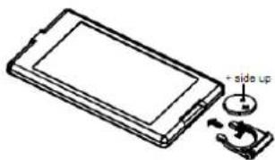Auna DVA72BT - Replace Battery in the Remote Control: - 3