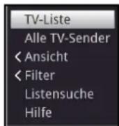 TECHNISAT DIGIT ISIO STC+ - Optionsauswahl - 1