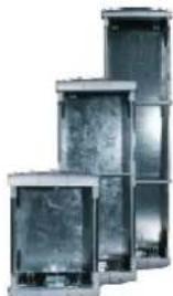 Rocom PL11G AP - Aufputzgehäuse mit Rahmen - 11