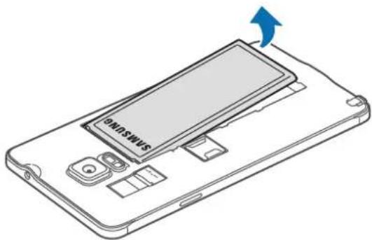 T-Mobile SM-N910F - SIM- oder USIM-Karte und Akku entfernen - 1