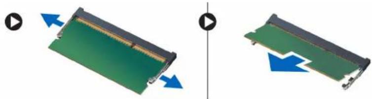 DELL OptiPlex 7040M - Entfernen des Speichermoduls - 1