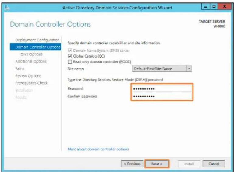 Thecus W2000+ - - Eine neue Active Directory Umgebung erstellen. - 17