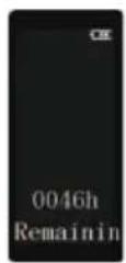 PHILIPS Voice Tracer VTR5100 - Remaining recording time - 1